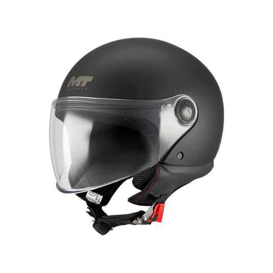 HELMET MT OF501 B STREET S PURE A1 MATT