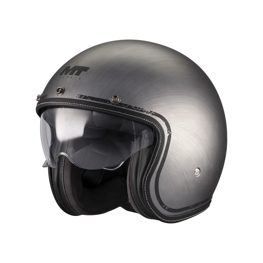HELMET MT OF507SV B LE MANS 2 SV S BRUSHED A2 MATT