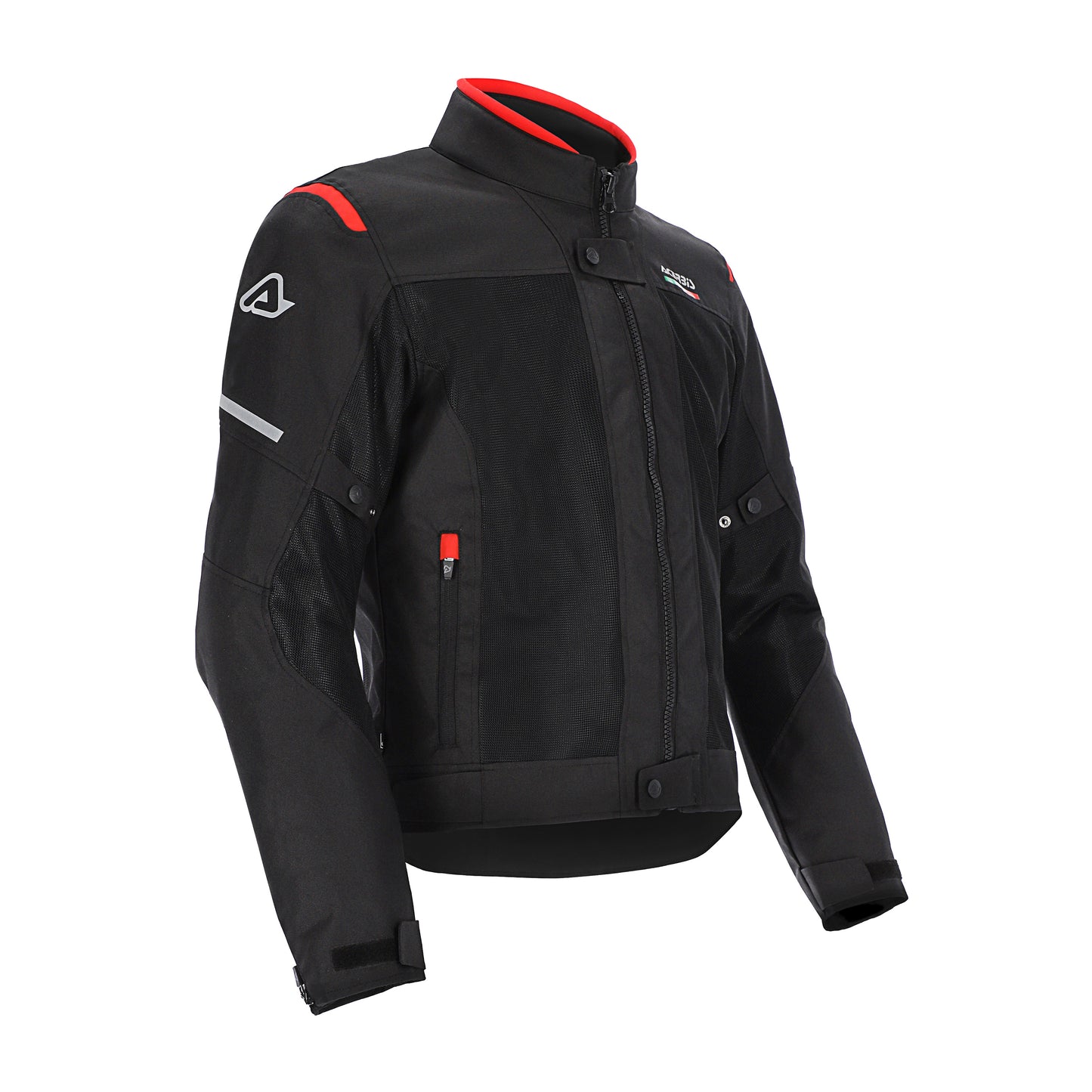 JACKET CE ON ROAD RUBY N. BLACK/RED