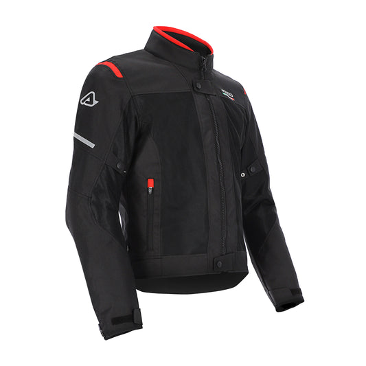 JACKET CE ON ROAD RUBY N. BLACK/RED
