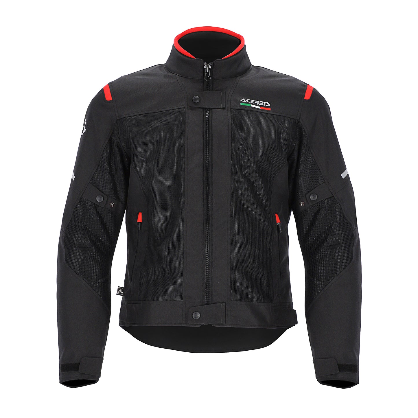 JACKET CE ON ROAD RUBY N. BLACK/RED