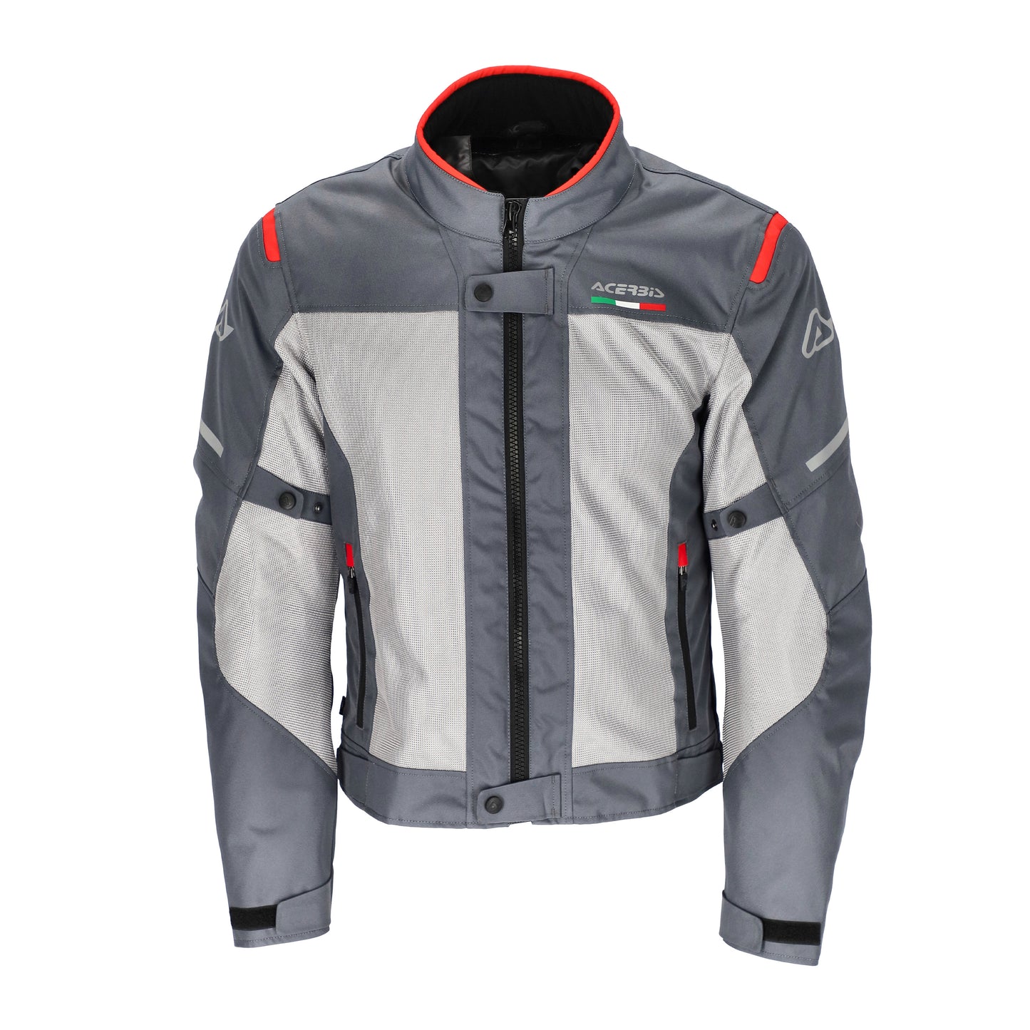 JACKET CE ON ROAD RUBY N. GREY/RED