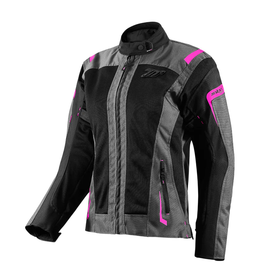 JACKET SD-JT68 SAHARA LADY GREY/FUCHSIA
