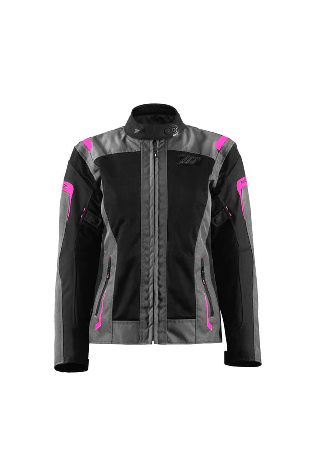 JACKET SD-JT68 SAHARA LADY GREY/FUCHSIA