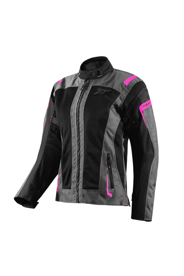 JACKET SD-JT68 SAHARA LADY GREY/FUCHSIA