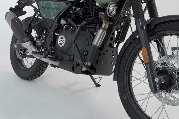 Engine guard. Black. Royal Enfield Himalayan (17-). – MotomaniaMaroc