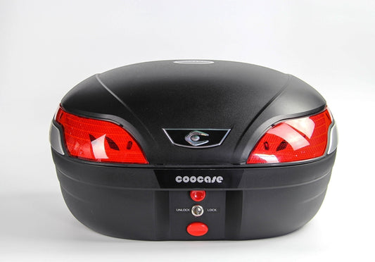 COOCASE Astra Luxury With Remote Control, Alarm, Led Break Light, Inner Liner, Sand Black 48L