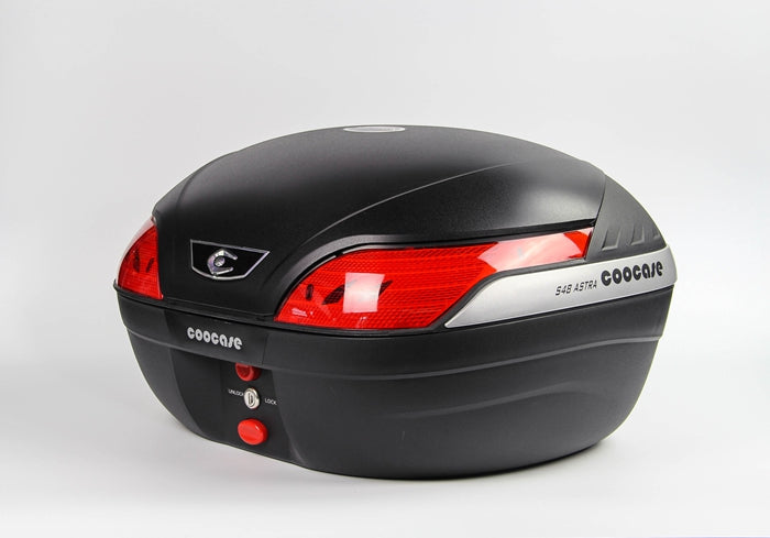 COOCASE Astra Luxury With Remote Control, Alarm, Led Break Light, Inner Liner, Sand Black 48L