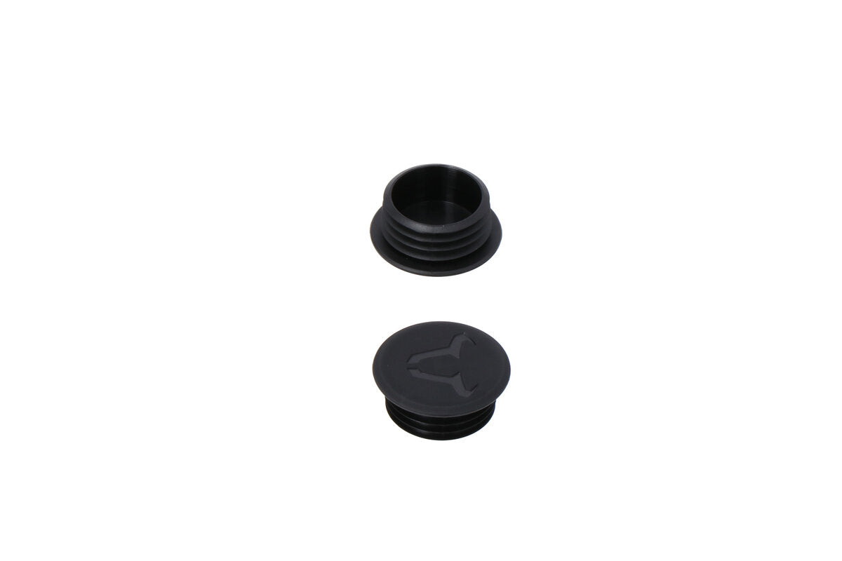 Replacement frame caps for crash bars Black. As pair.