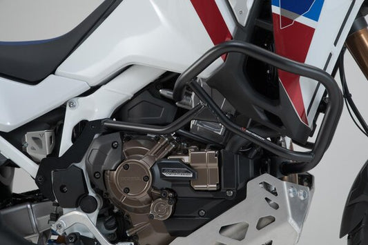 Upper crash bar Black. Honda CRF1100L Africa Twin Adv Sp. (19-).