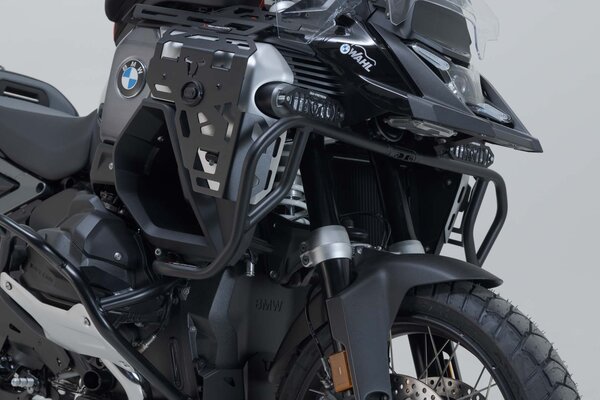 Upper crash bar Black. BMW R 1300 GS Adventure (24-). For OEM SBL.