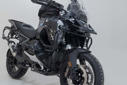 Upper crash bar Black. BMW R 1300 GS Adventure (24-). For OEM SBL.