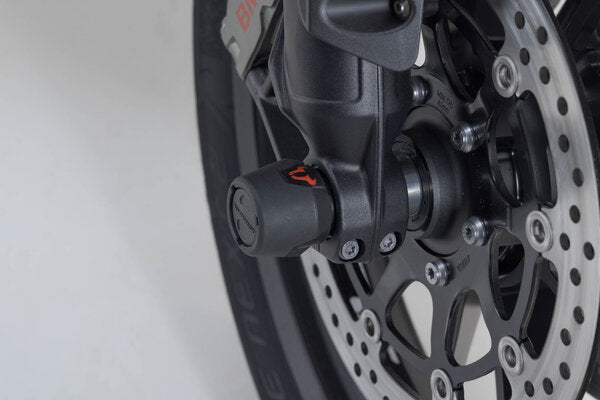 Slider set for front axle Black. BMW models.