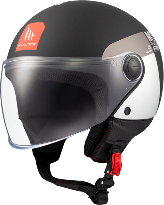 HELMET MT OF501B STREET S INBOARD D2 MATT