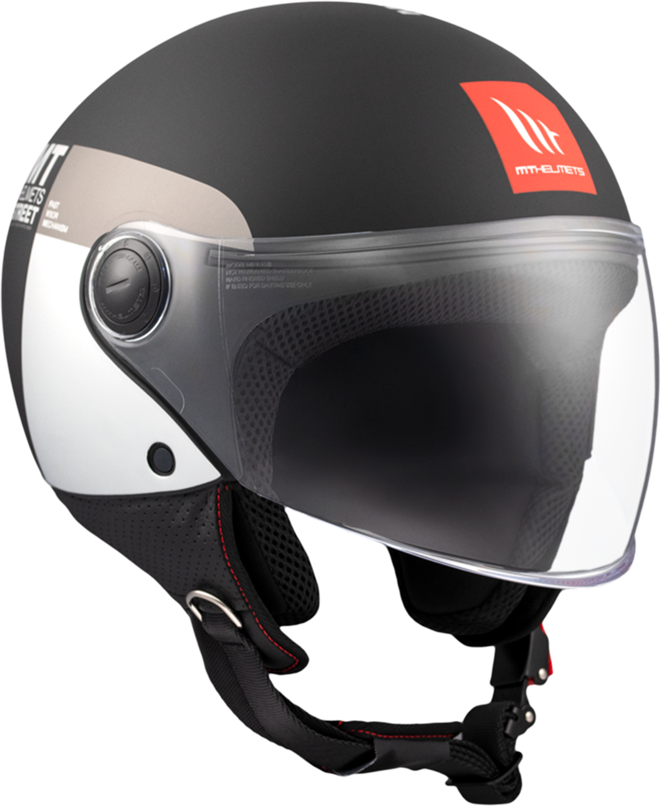 HELMET MT OF501B STREET S INBOARD D2 MATT