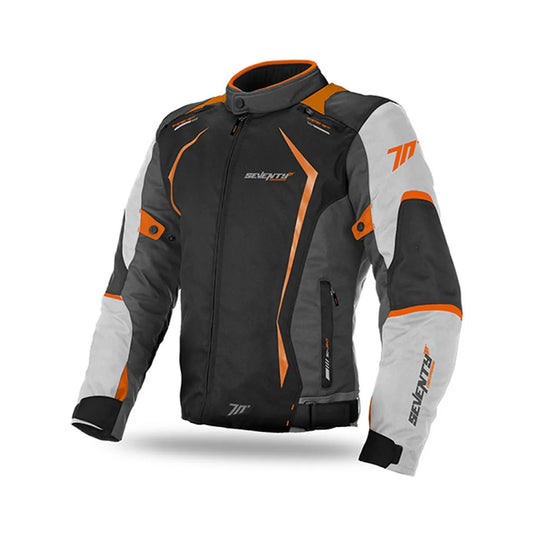 JACKET SD-JR47 WINTER RACING MAN BLACK/ICE/ORANGE