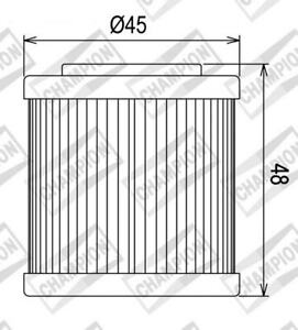 RMS Filtre Huile Cof054 Husqvarna