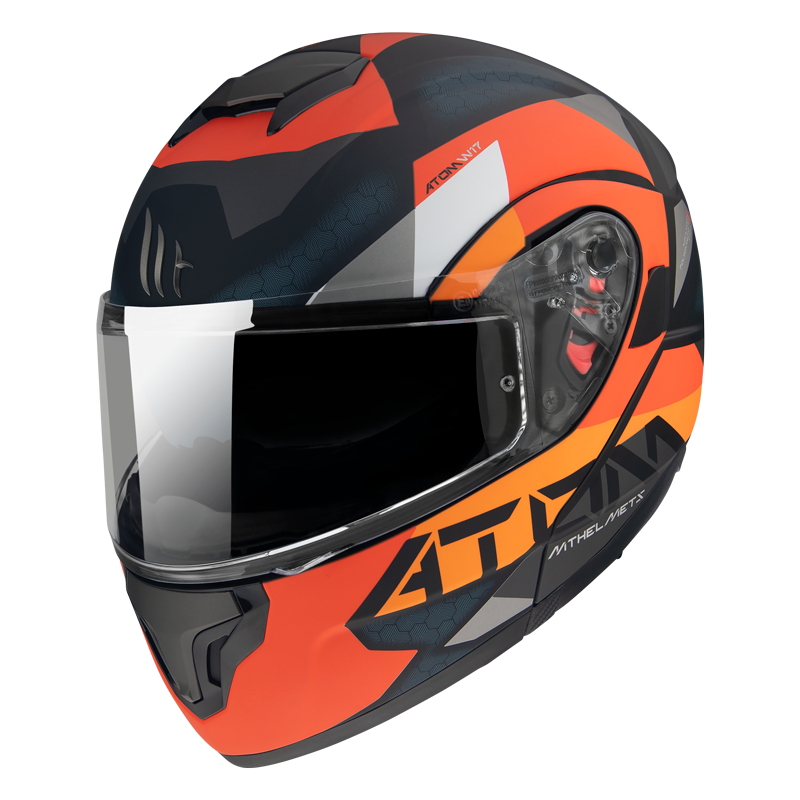 Mt Helmet Atom Sv W17 A4 Orange Matt