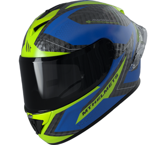 Mt Helmet Pro Rapide Pro Master A7 Gloss Bleu