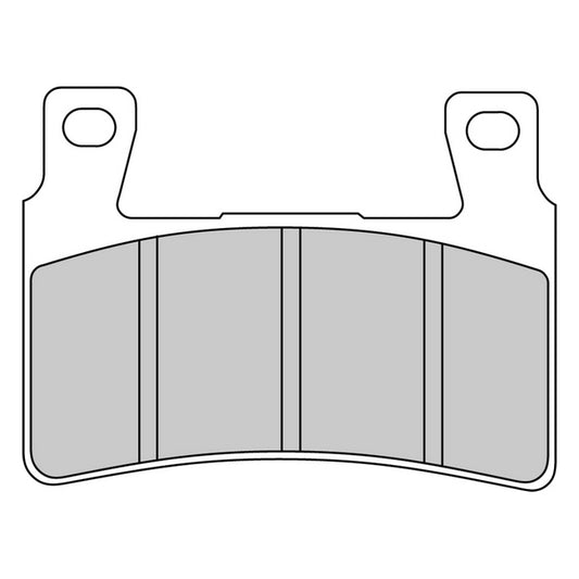 RMS Plaquettes De Frein Moto Fdb2079St Sinter Grip Road