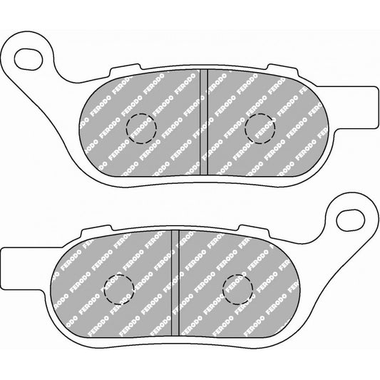 RMS Plaquettes De Frein Moto Fdb2251St Sinter Grip Road