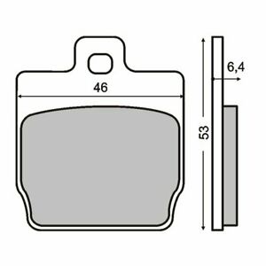 RMS Plaquette Fdb2062Ef Eco Friction