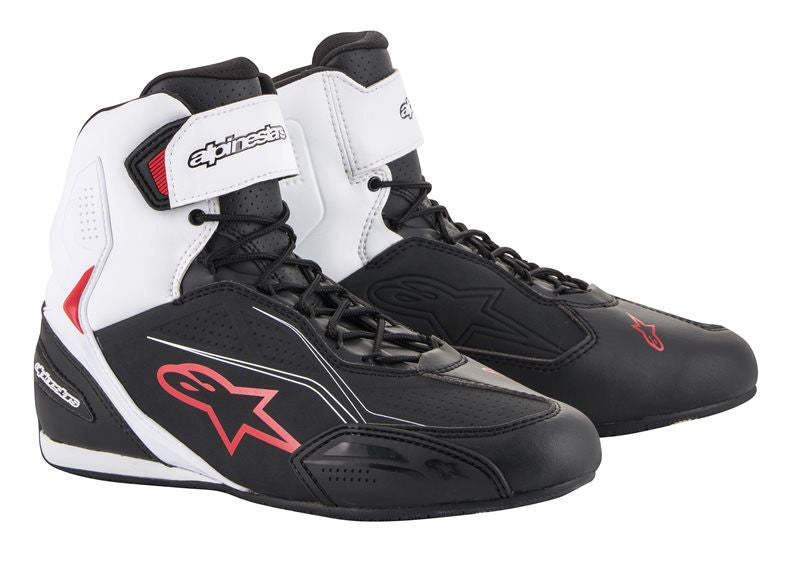 ALPINESTARS Chaussures Faster-3 Noir-Blanc-Rouge