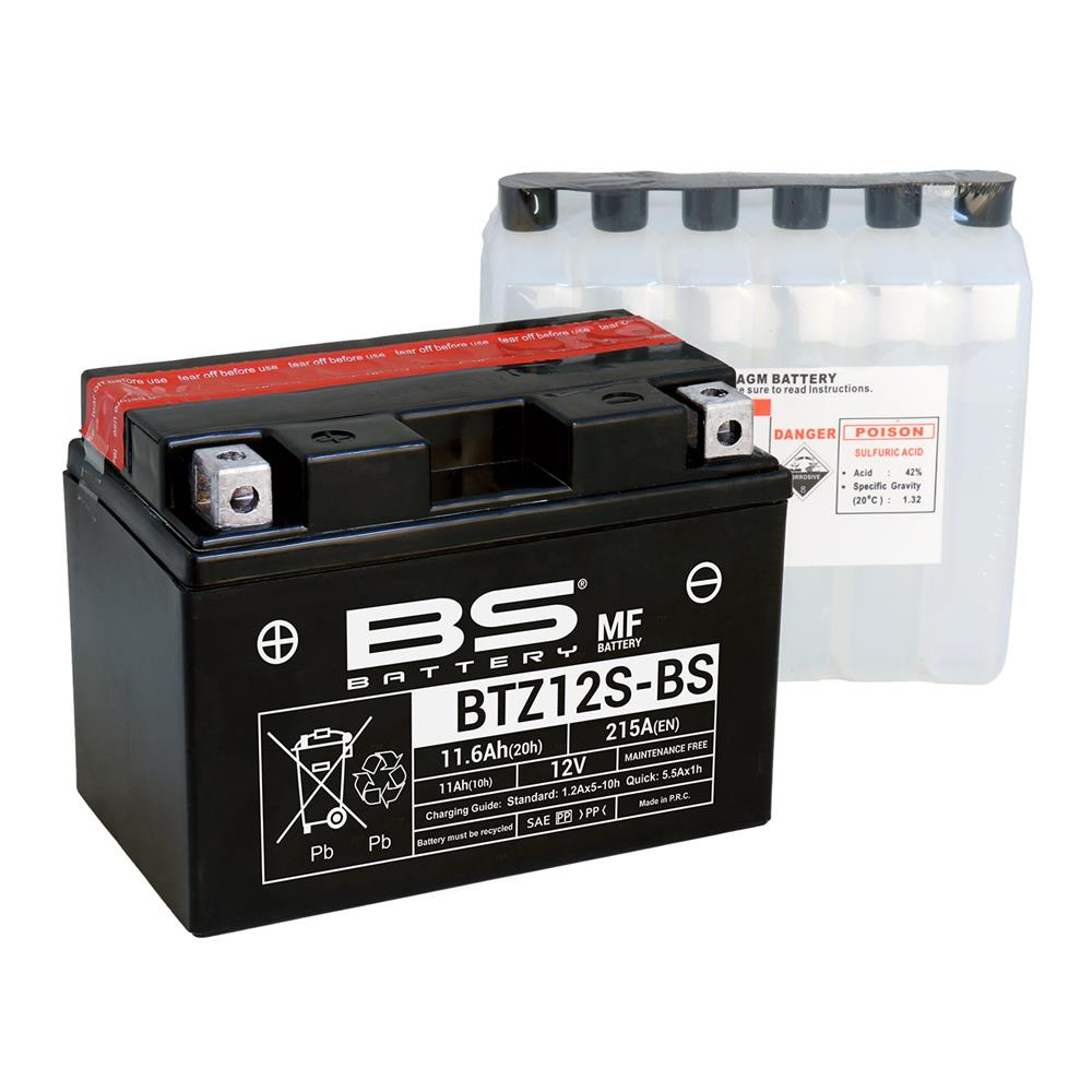 BIHR Batterie Bs Btz12S-Bs
