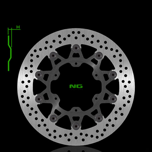 BIHR Disque Av Rond Flo G650X 07-09