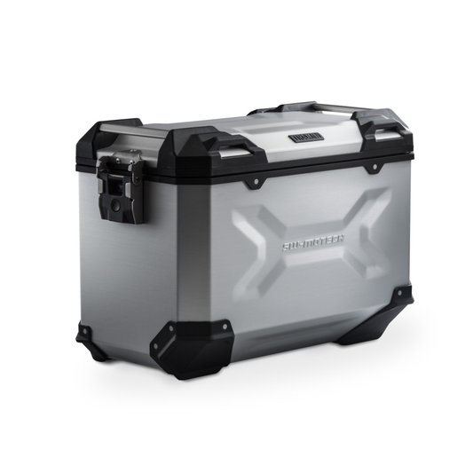 Sw Motech Trax ADV L. Valise Laterale. 45 L. Gauche. Gris Anodise