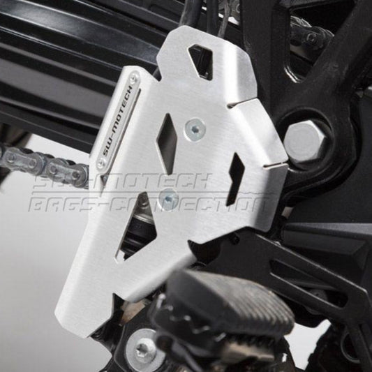 Sw Motech Brake Cylinder Guard. Silver. Bmw F 800/700/650 Gs, Husqvarna Tr 650.