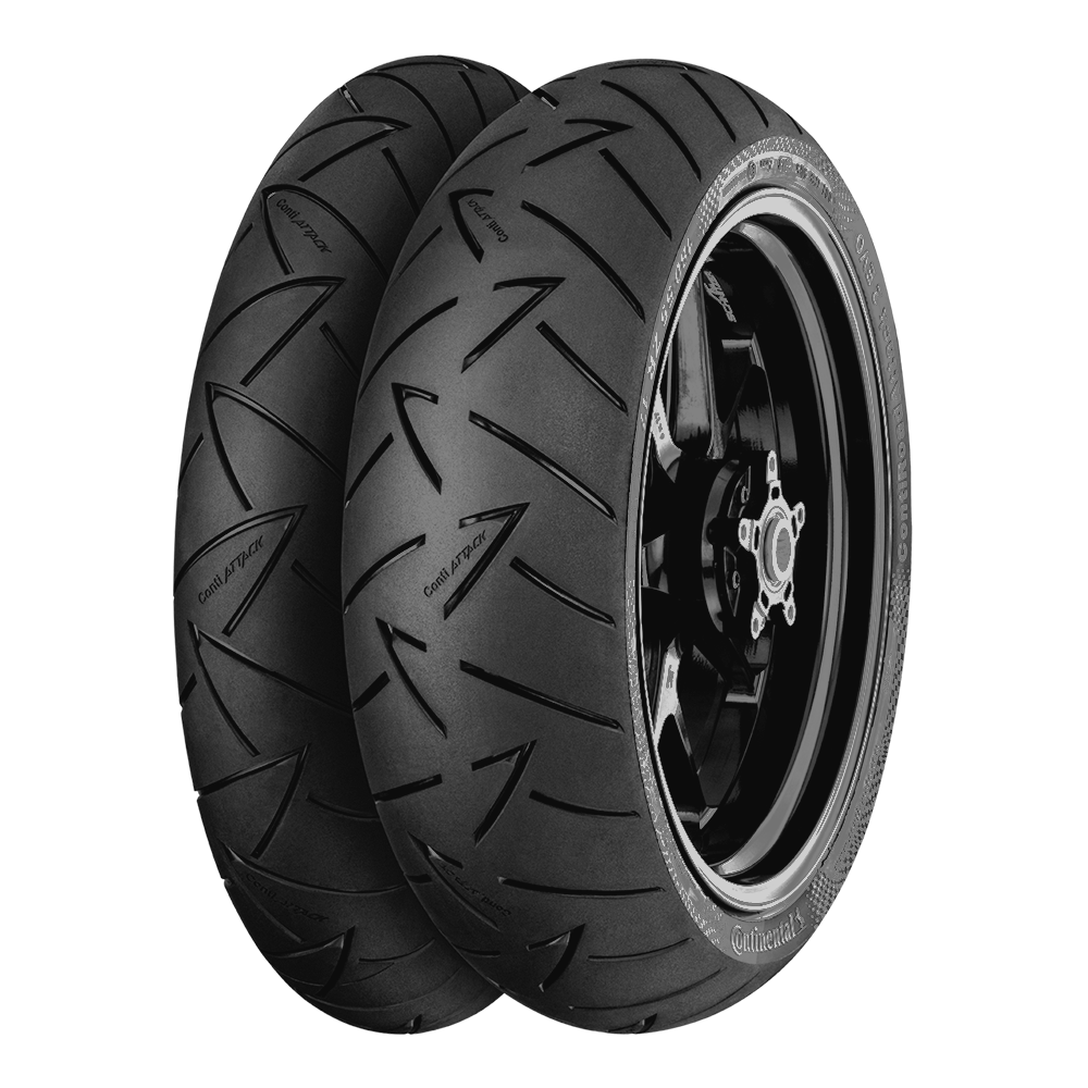 CONTINENTAL 120/70ZR17 M/C (58W) TL Road Attack 2 EVO