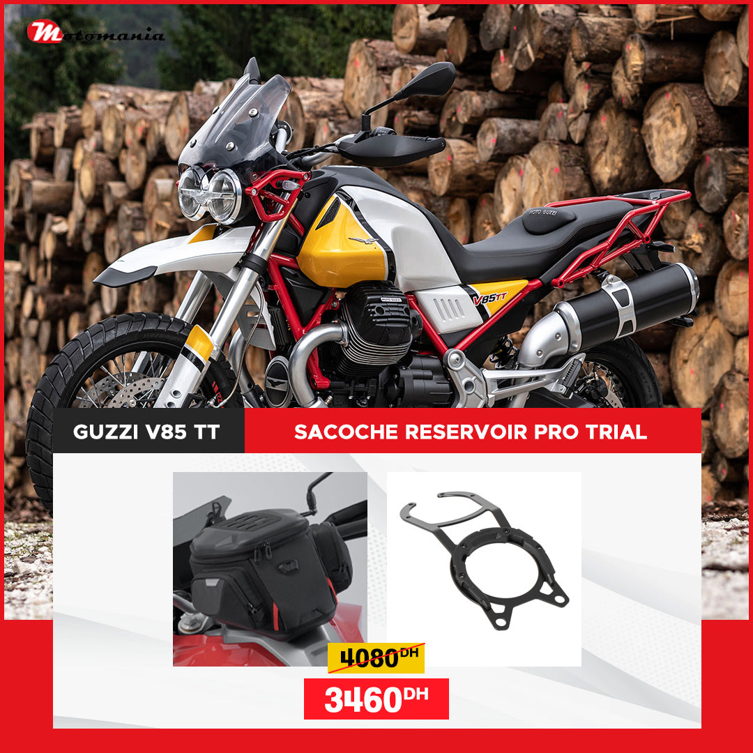 PACK Sacoche de Reservoir pro TRIAL GUZZI V85 TT