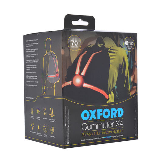 OXFORD Feu Arriere Fibre Optique Oxford Commuterx4
