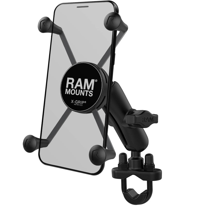 RAM MOUNTS Ram Rail U-Bolt Mount X-Grip 5" Phablets