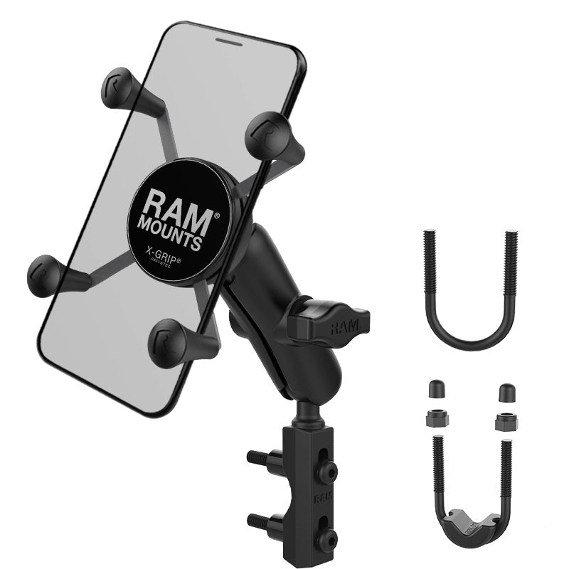 RAM MOUNTS Unpkd Ram Motorcycle Mount X-Grip