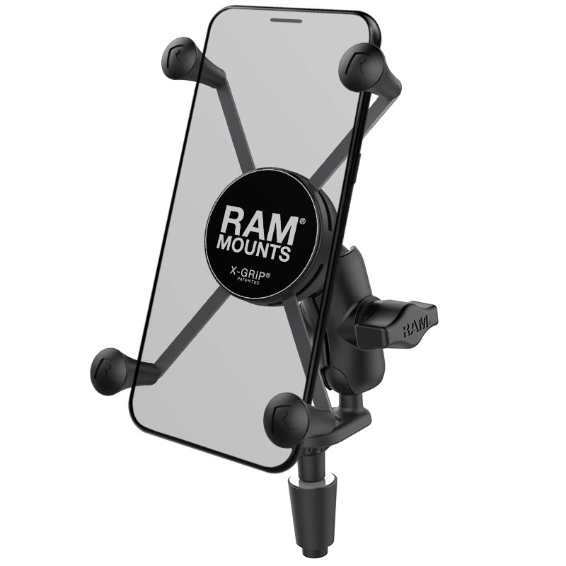 RAM MOUNTS Unpkd Ram Stem Mount Short Arm & Ram X-Grip