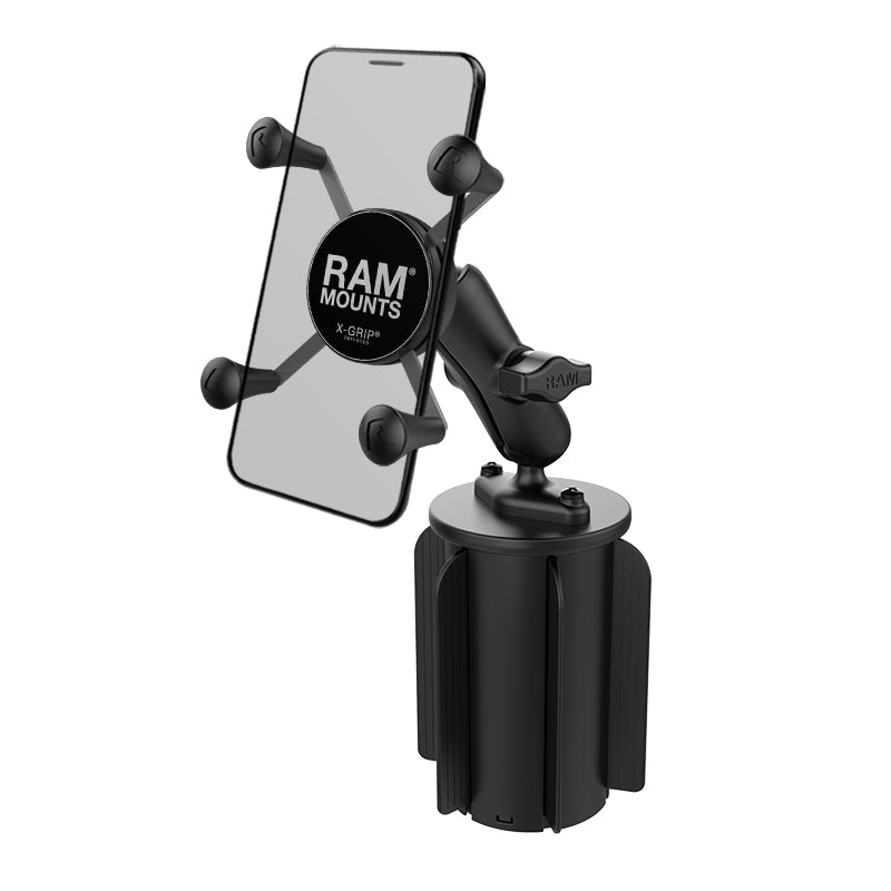 RAM MOUNTS Ram-A-Can 2 Universal Cup Holder X-Grip