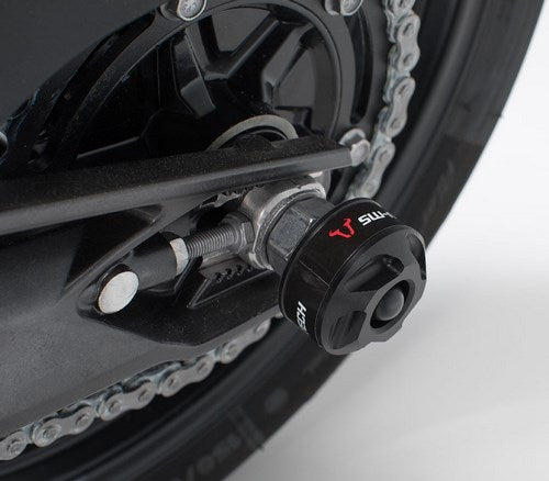 Sw Motech Roulettes De PROtection Pour Bras Oscillant. Noir. Bmw G310R (16-). Honda X-Adv (16-).