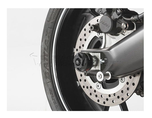 Sw Motech Roulettes De PROtection Pour Bras Oscillant. Noir. Ducati Scrambler (14-).