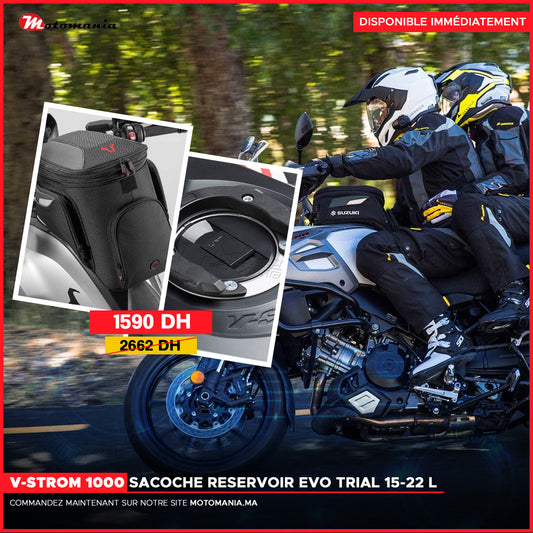 PACK SW MOTECH V-STROM 1000 Sacoche Reservoir EVO trial 22-15 L